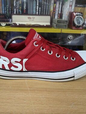 Converse CHUCK TAYLOR ALL STAR Size 9 High Street RED/BLACK/WHITE Big Script